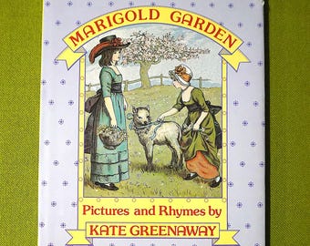 Marigold Garden By Kate Greenaway - 1985 Vintage Hardcover - Pre-Loved Gift Book