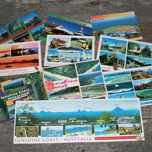 Retro Vintage Postcards 1950's Advertising Bulk Lot 32 PCS Set for  Postcrossing