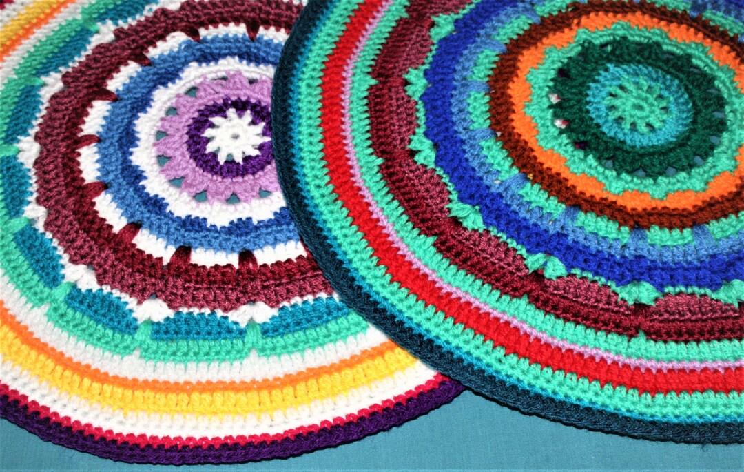 PATTERN - Mandala Pattern - Crochet Mandala Pattern PDF - Easy Crochet ...
