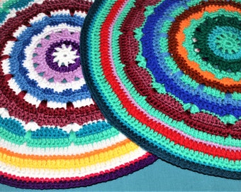 PATTERN - Mandala Pattern - Crochet Mandala Pattern PDF - Easy Crochet Pattern