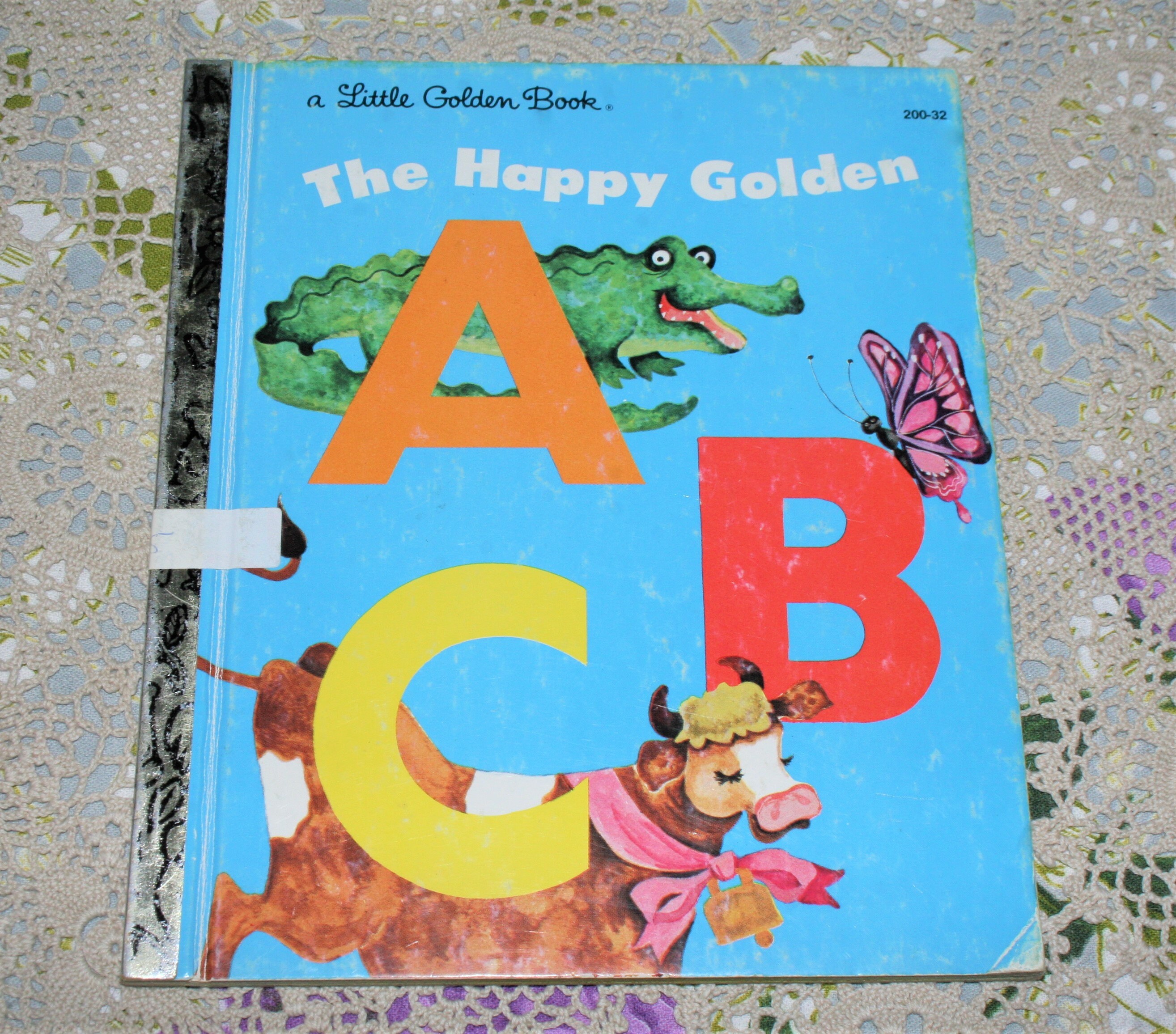 The Happy Golden ABC - A Little Golden Book - 1982 Vintage Little