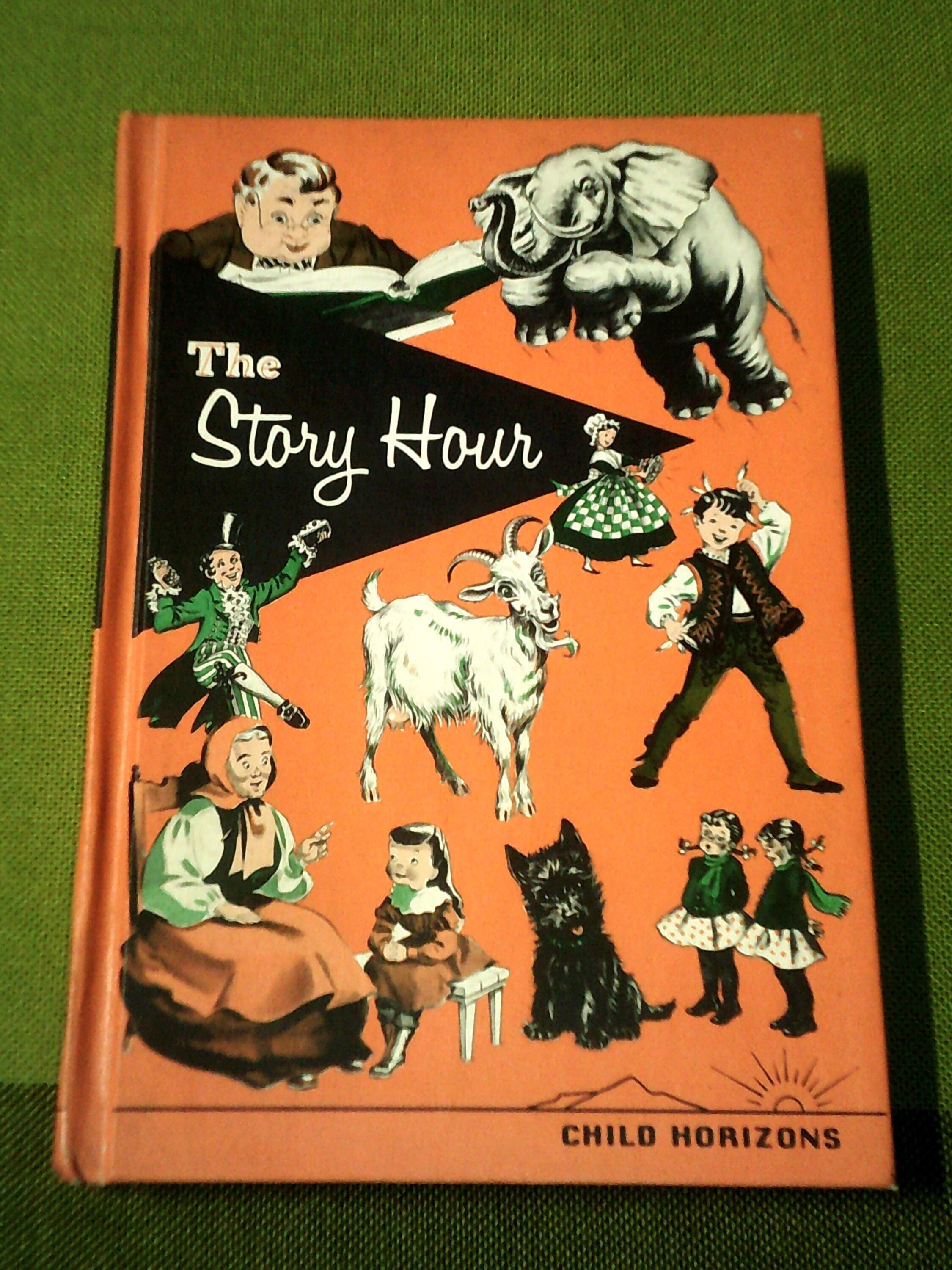 The Story Hour By Esther M. Bjoland - Child Horizons Book - 1965 Vintage Hardcover - Pre-Loved Children's Book