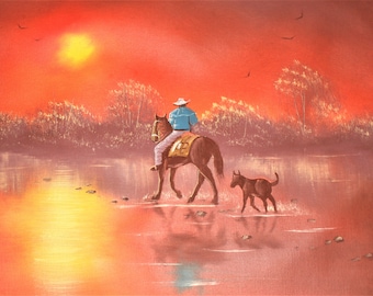 Wayne Clements - Original Painting - Oil on Canvas - Unframed - Mount Tamborine Artist - Australian Artist