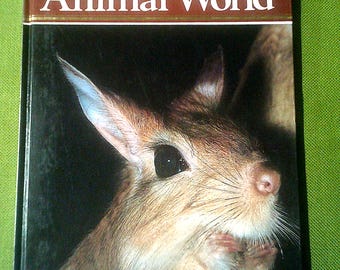 Enciclopedia del mundo animal - De las pulgas de agua al cigoto - Vol. 21 - Libro de referencia animal antiguo de 1982 - Tapa dura de segunda mano