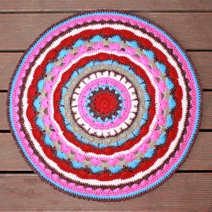 PATTERN - Vintage Mandala - Crochet Mandala Pattern PDF
