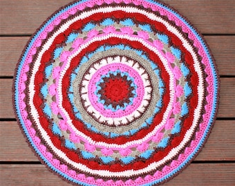 PATTERN - Vintage Mandala - Crochet Mandala Pattern PDF