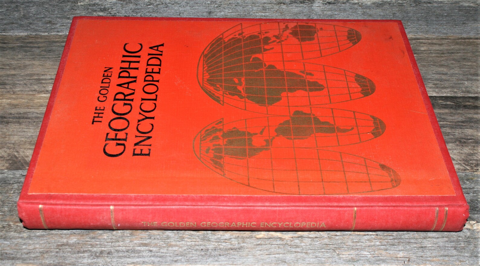 The Golden Geographic Encyclopedia Simon and Schuster 1958 Etsy