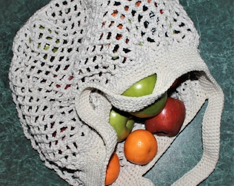 PATTERN - Tuff & Comfy Market Bag - Crochet Market Bag PDF Pattern - Market Tote Pattern