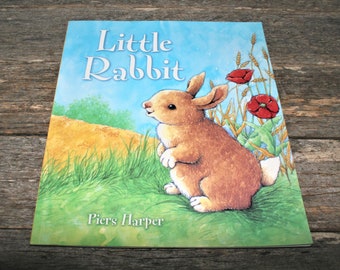 Little Rabbit By Piers Harper - Children's Book - Paperback - Absolutely Adorable