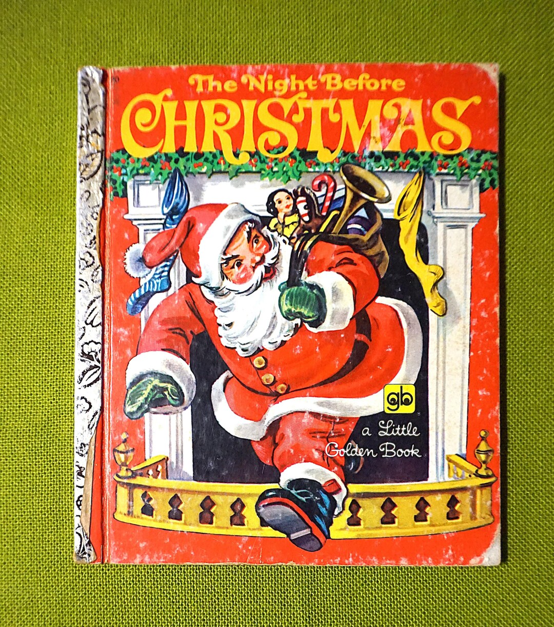 The Night Before Christmas - A Little Golden Book - 1975 Vintage Little ...