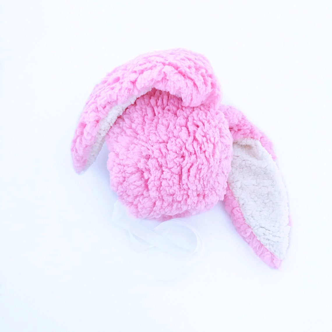 Very Chunky Pink Bunny Hat for Baby and Toddler Winter Hat Etsy
