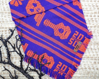 Boho Dog bandana - Day of the Death Bandana, Halloween Bandana, Boy Dog Bandana, Girl Dog Bandana, Puppy Bandana, Tie On Bandana, Dog Scarf