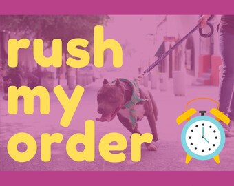 RUSH MY ORDER