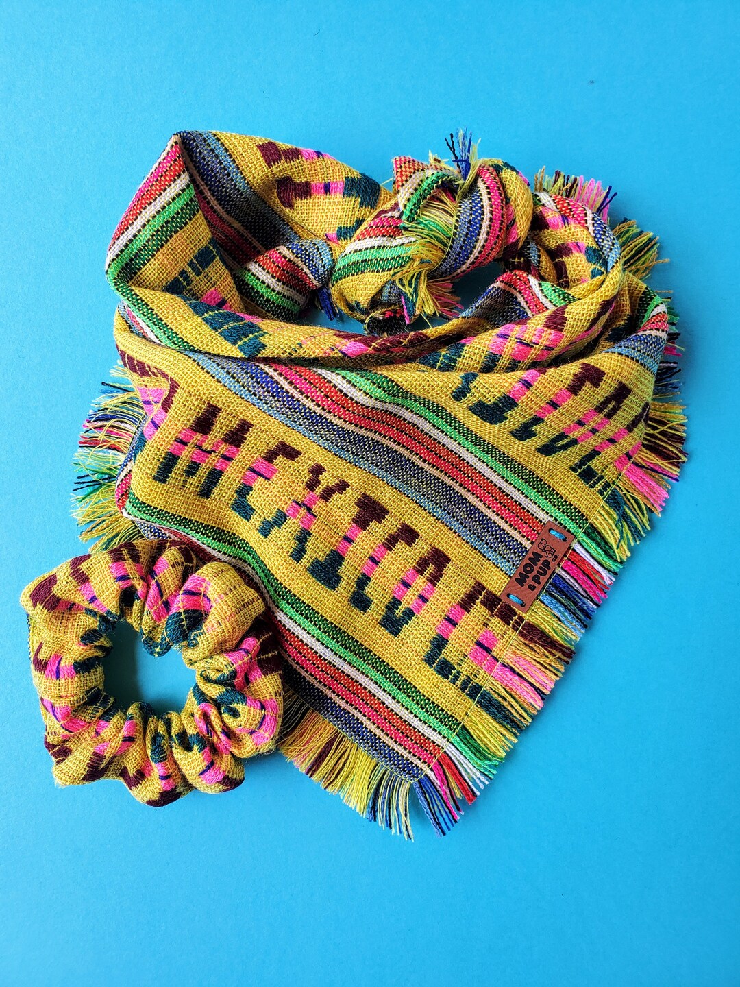 Winter Dog Bandana Cute Puppy Bandana Aztec Dog Bandana Etsy España