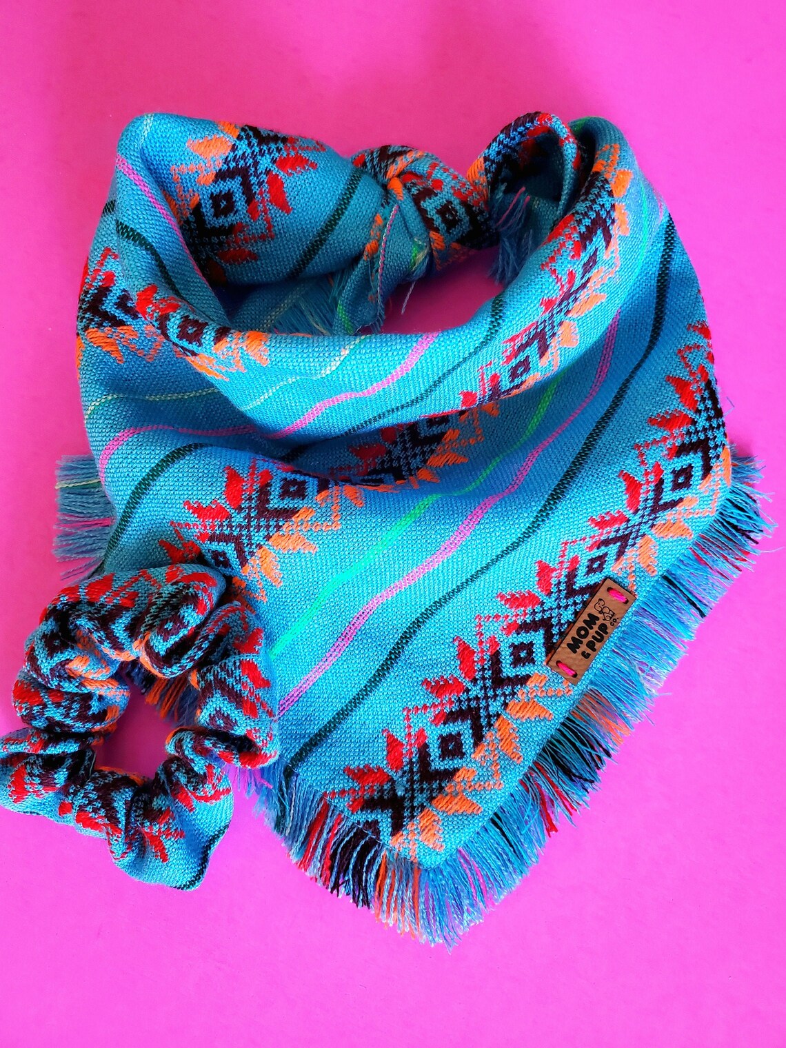 Dog Bandana and Scrunchie Set Boy Dog Bandana Puppy Etsy