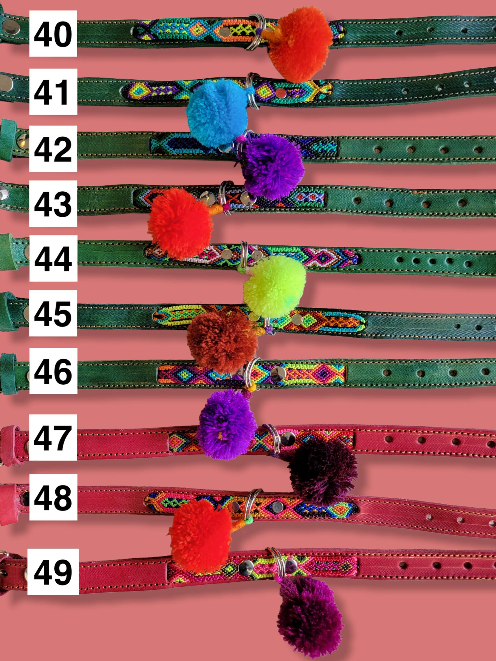 SMALL Dog Collar Leather Dog Collar Cute Dog Collar Pet Etsy