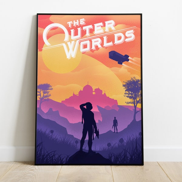 The Outer Worlds Poster - Etsy