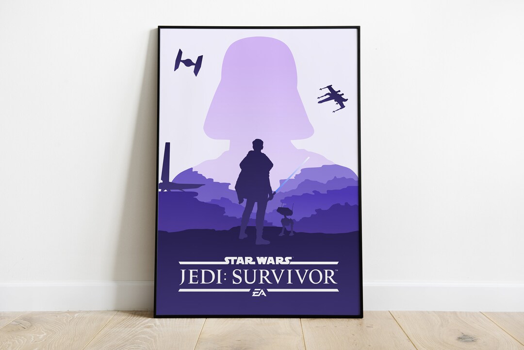 Star Wars Jedi: Survivor Poster Print, Video Game Poster, Video Game ...