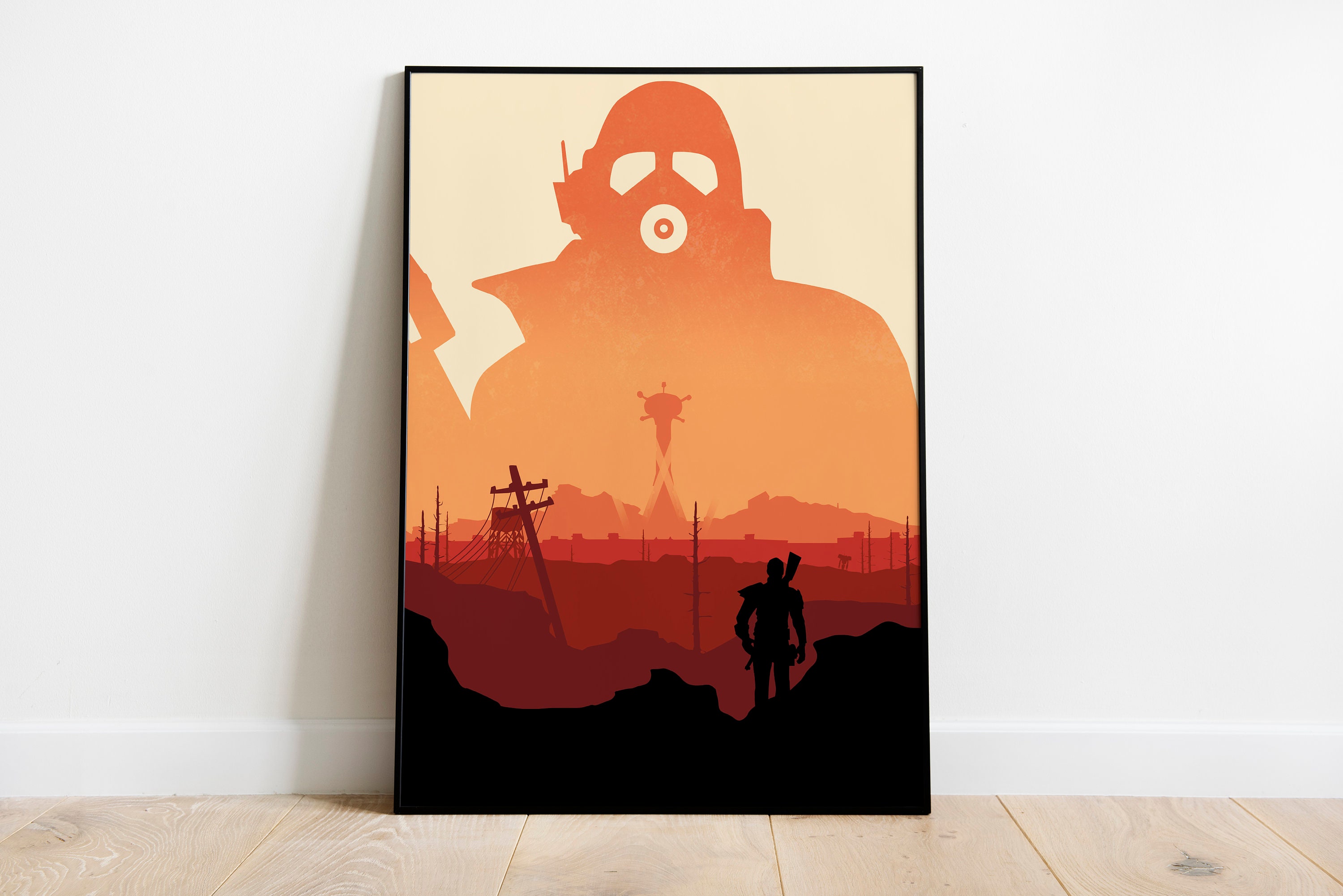 Fallout Series Box Art Prints A4 210x297mm 