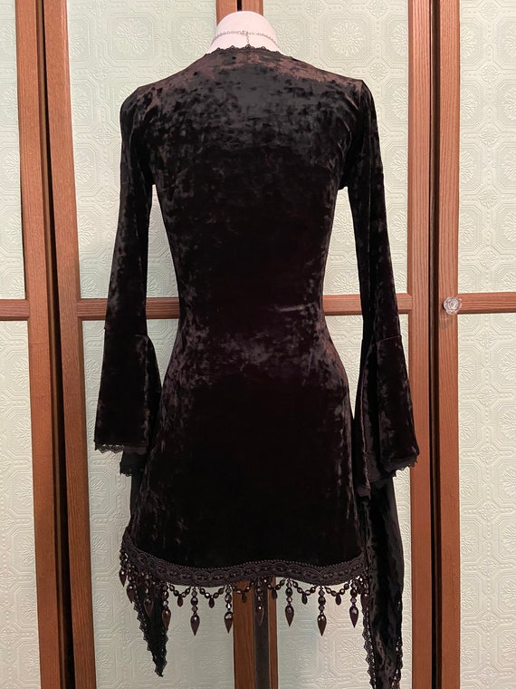 【出品〜8/31】Mame Embroidered Velvet Dress 新品未使用】Mame Embroidered Velvet Dress - メルカリ