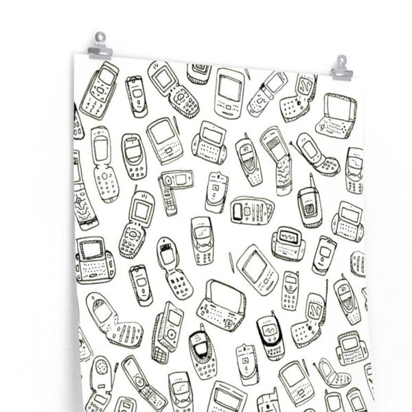 Cellphones of the 2000s Print