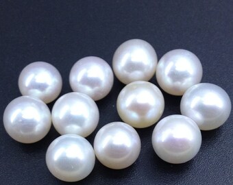 Freshwater Pearls 7-8 mm 12 Strand June birthstone brides bridal rw .pearl 788 Round Pearls Cultured Pearls WHITE Pearls