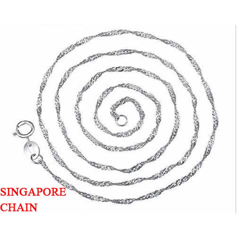 Various Style of 925 Sterling Silver Chain for Sale Etsy