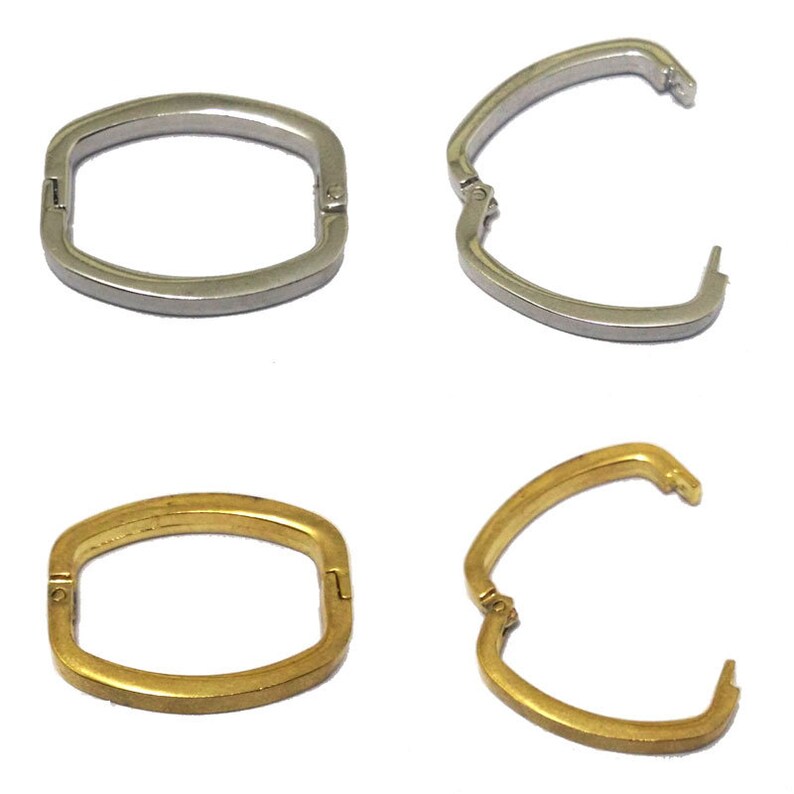 20x30mm Gold Filled Necklace Shortener Twister Clip Clasp Etsy