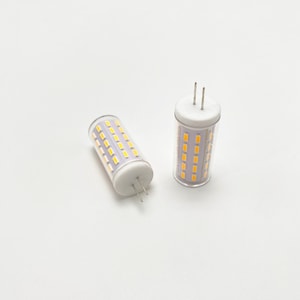 3W LED G4 2-Pin Base Light Bulb -  30-35W Halogen Bulb Equivalent - Warm White 3000K - AC 85-265V - Not Dimmable - 6 PACK