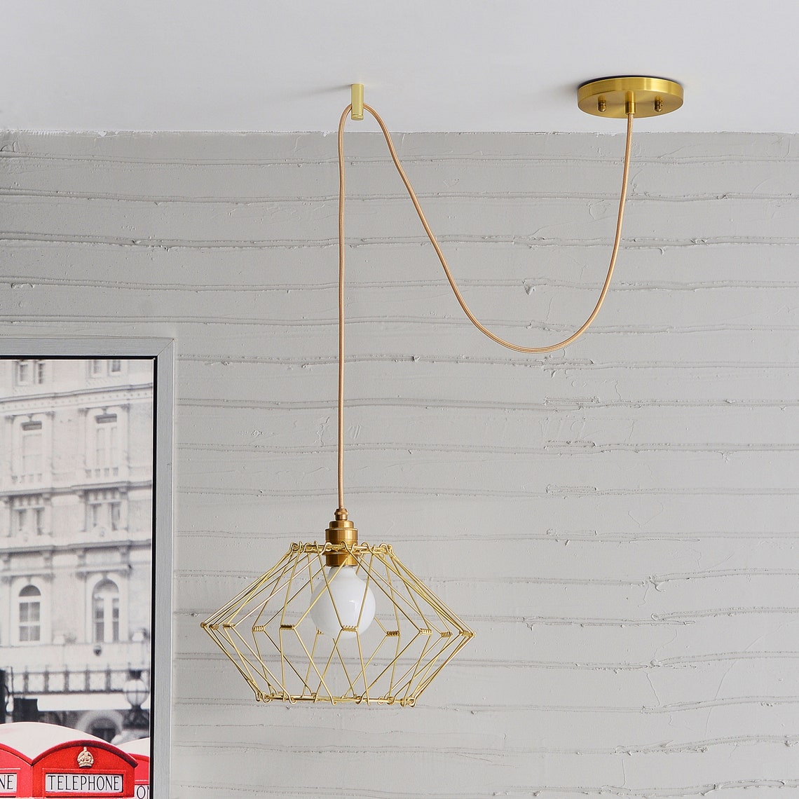 Easy Hook For Hanging Swag Pendant Lamp and Chandelier Etsy