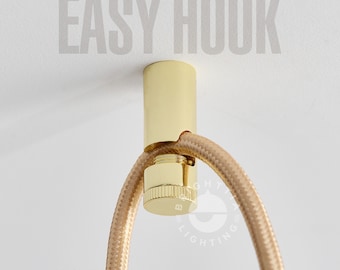 Swag Hook for Chandelier and Pendant Light Cord Management