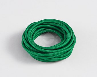 May include: A coil of bright green electrical cord, ideal for adding a splash of colour to your home decor projects.