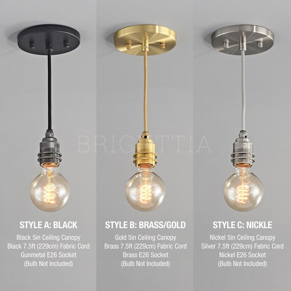 工業用クラシックキャップランプシェード付きペンダントライト - 吊り