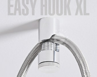 Large Gold Easy Ceiling Hook - Heavy Duty Modern Minimalist Cord Keeper  Hook For Swag Pendant Lamp, Chandelier Lighting & Hanging Planter