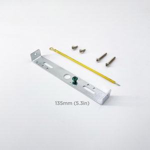 5.3in (135mm) Crossbar Bracket With Ground Wire Kit for Ceiling Canopies - DIY Lighting Lamp Parts - Pendant Light Fixture Components