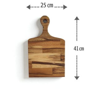 Solid Wood Cutting Board, Compact, Elegant, Small Cutting Board, Cheese Serving Tray, Eco Kitchen Gift, Kitchen Wood Gift, Chef Knife Board