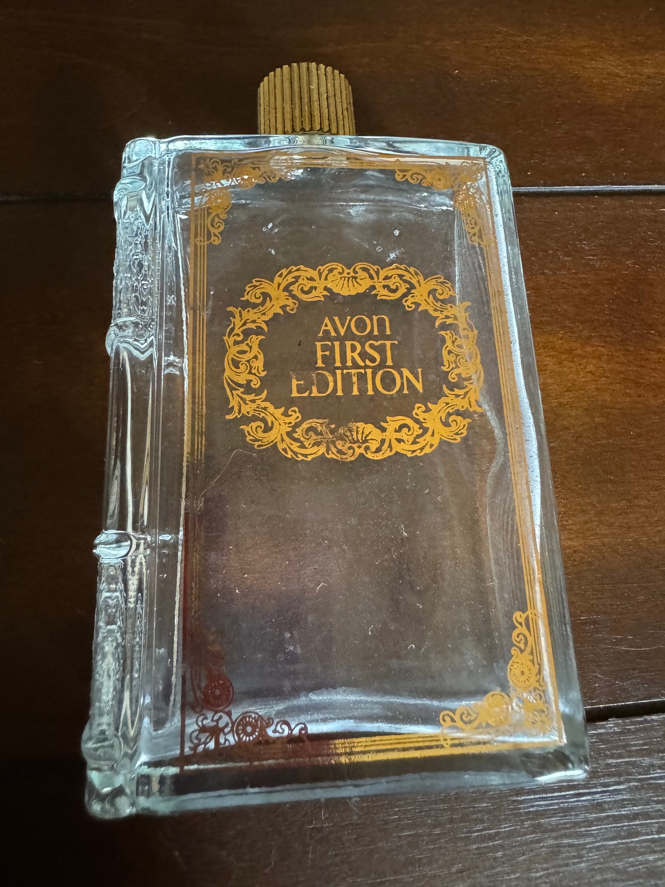 Avon First Edition Book Bottle - Vintage Perfume Bottle ~ 1967