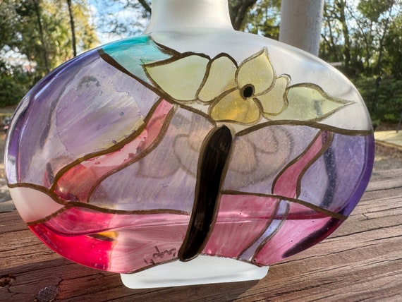 Puntoarte Italian Art Glass Perfume Bottle - Vint… - image 10