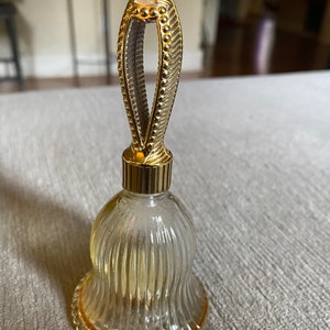 Avon Bell Shaped Cologne Perfume Bottle | Vintage Unique Bottle | 1970s