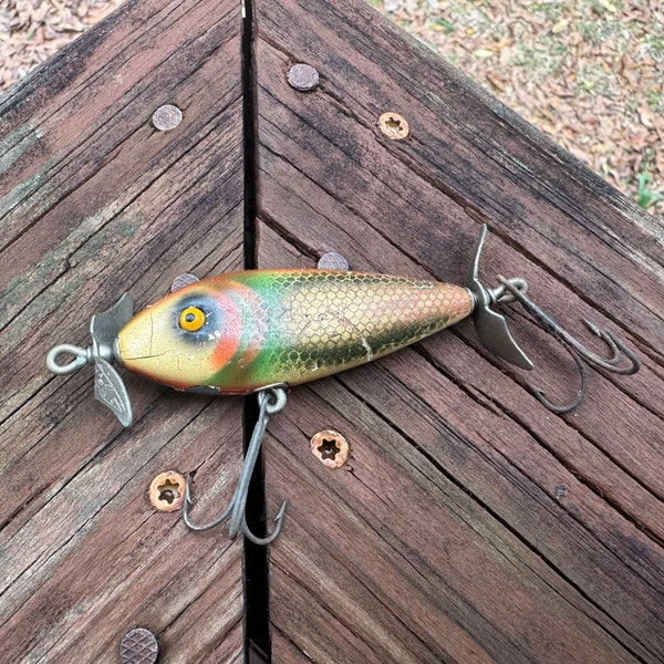 Antique Fishing Lure Etsy