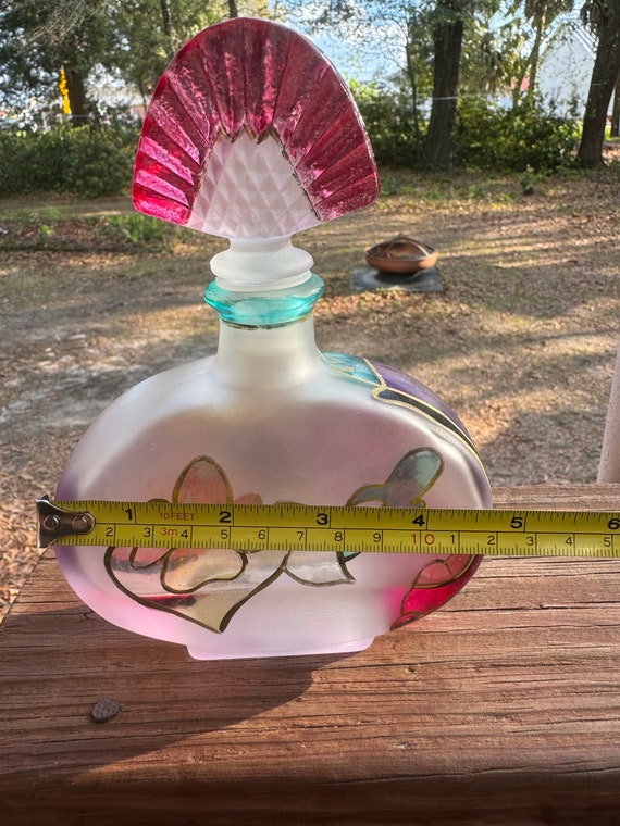 Puntoarte Italian Art Glass Perfume Bottle - Vint… - image 7