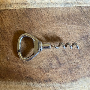 Vintage Straight Pull Corkscrew | Antique Wine Bottle Opener