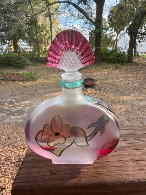 Puntoarte Italian Art Glass Perfume Bottle - Vint… - image 3