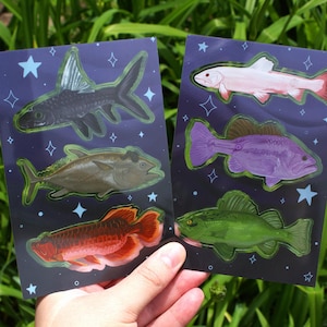 Baldur&#39;s Fish Sticker Sheets