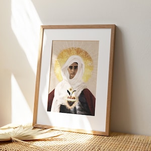 Immaculate Heart of Mary Print