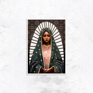 Immagine sacra della Madonna di Guadalupe