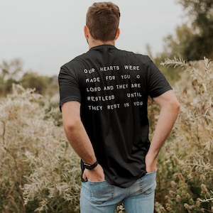 Saint Augustine Short-Sleeve Cotton Tee