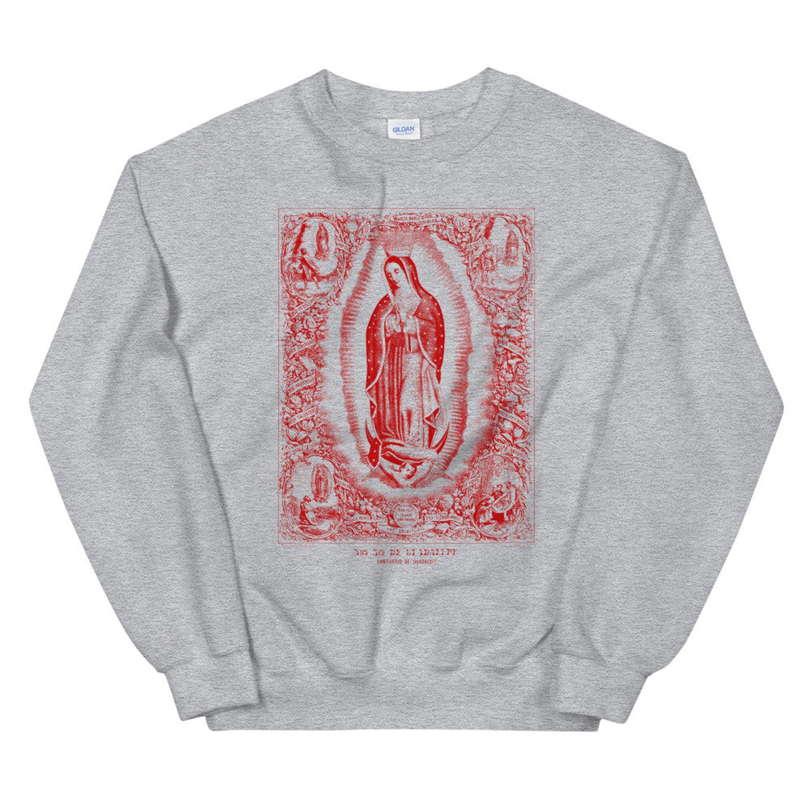 Our Lady of Guadalupe Unisex Crew Neck Sweatshirt - Etsy