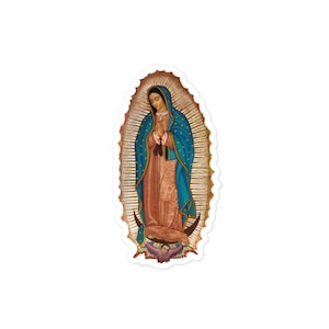 Sticker Onze Lieve Vrouw van Guadalupe
