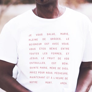 Je Vous Salue Marie Cotton Tee